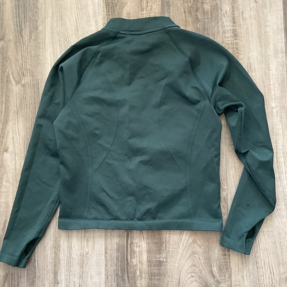 AYBL Zip Up Dark Green Jacket - Picture 4 of 4